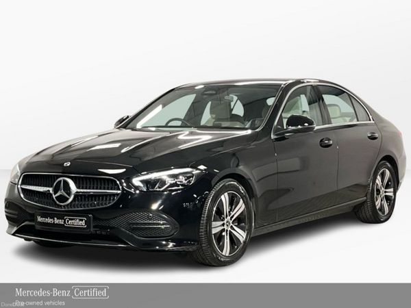 Mercedes-Benz C-Class Saloon, Petrol Hybrid, 2022, Black