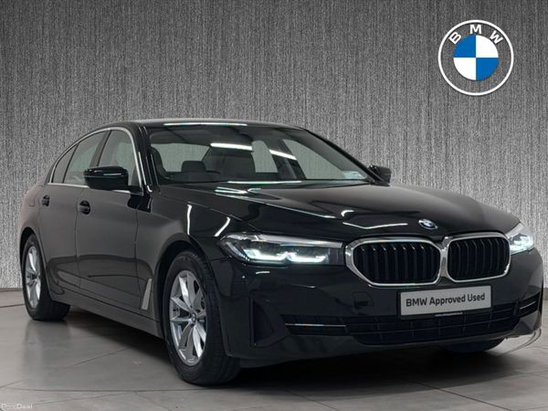 BMW 5-Series Saloon, Diesel, 2022, Black