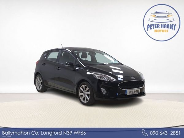 Ford Fiesta Hatchback, Petrol, 2018, Black