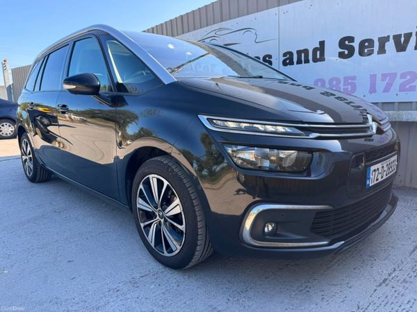Citroen Grand C4 Picasso Hatchback, Diesel, 2017, Black