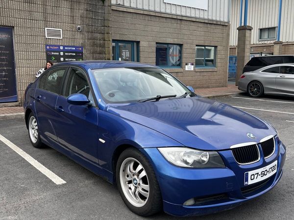 BMW 3-Series Saloon, Diesel, 2007, Blue