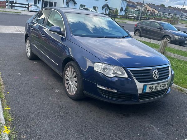 Volkswagen Passat Saloon, Diesel, 2008, Blue