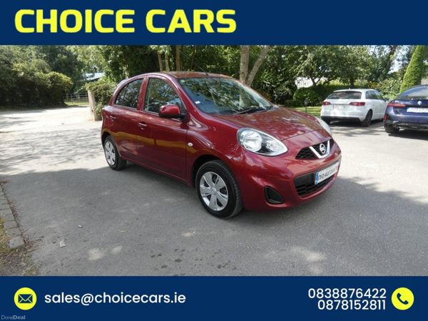 Nissan Micra Hatchback, Petrol, 2017, Red