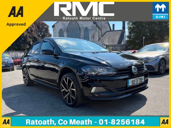 Volkswagen Polo Hatchback, Petrol, 2018, Black