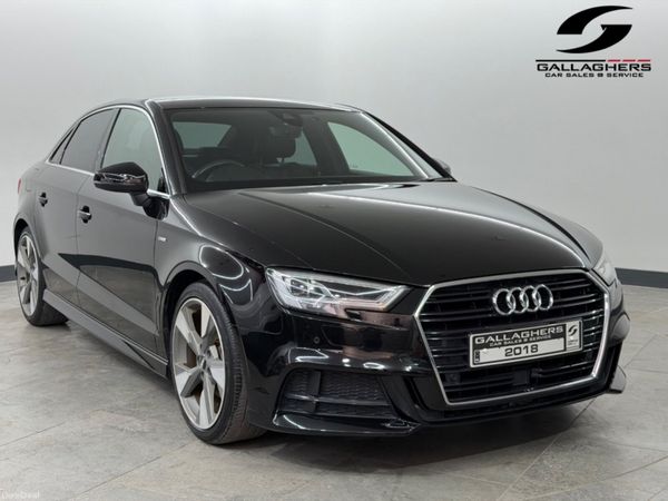 Audi A3 Saloon, Petrol, 2018, Black
