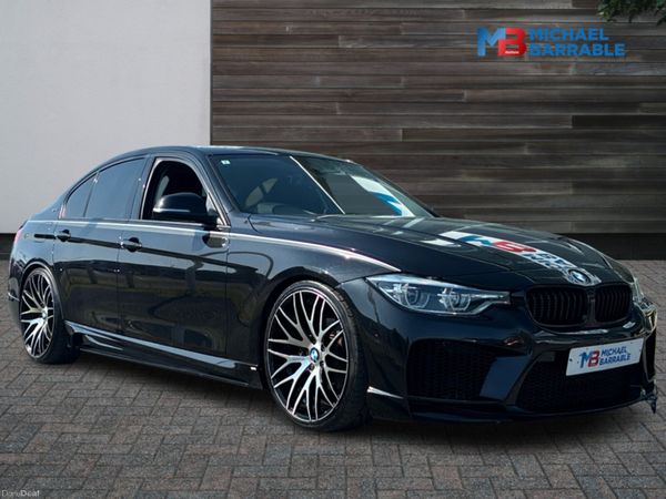 BMW 3-Series Saloon, Petrol Plug-in Hybrid, 2017, Black