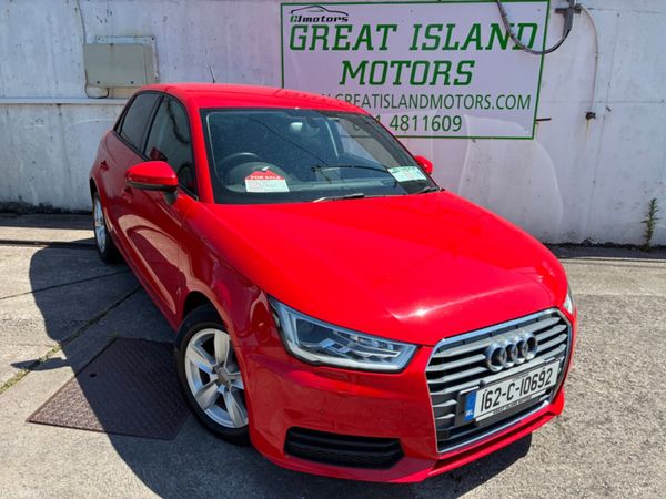 Audi A1 Hatchback, Petrol, 2016, Red