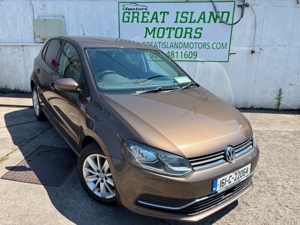 Volkswagen Polo Hatchback, Petrol, 2016, Brown