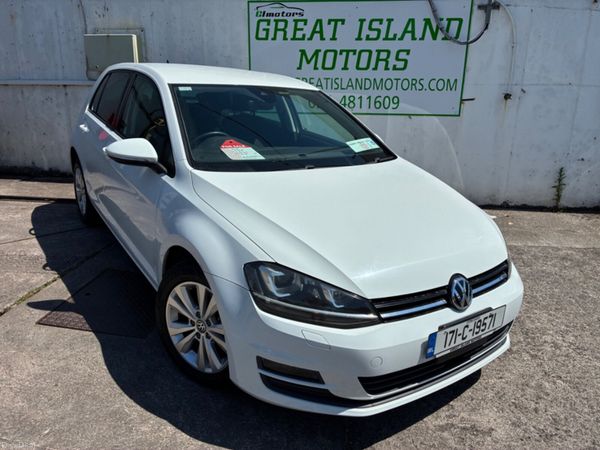 Volkswagen Golf Hatchback, Petrol, 2017, White