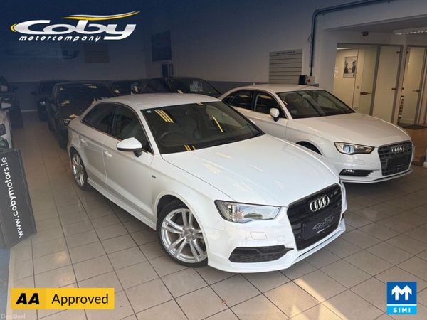 Audi A3 Saloon, Petrol, 2015, White