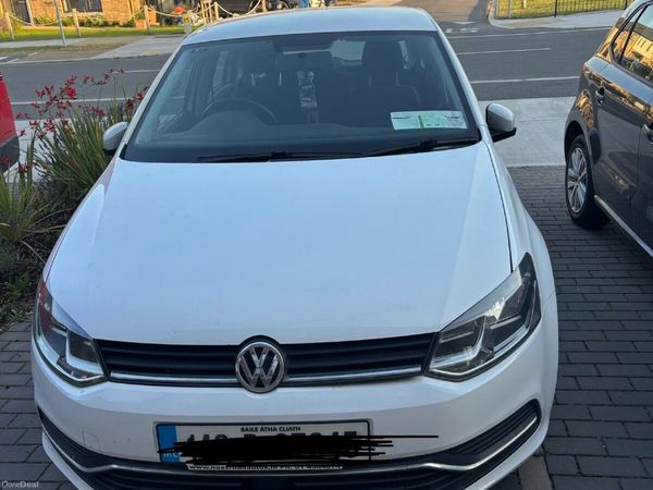 Volkswagen Polo Hatchback, Petrol, 2014, White