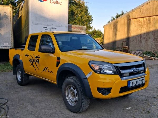Ford Ranger Crew Cab, Diesel, 2011, Yellow