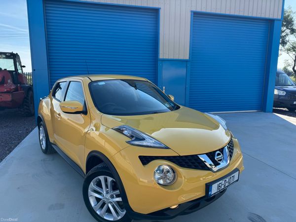 Nissan Juke SUV, Petrol, 2016, Yellow