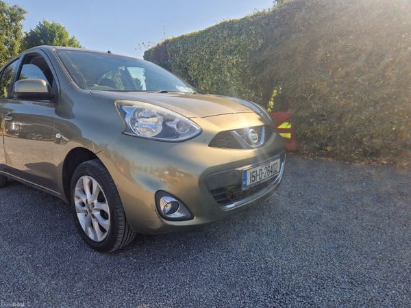 Nissan Micra Hatchback, Petrol, 2015, Green