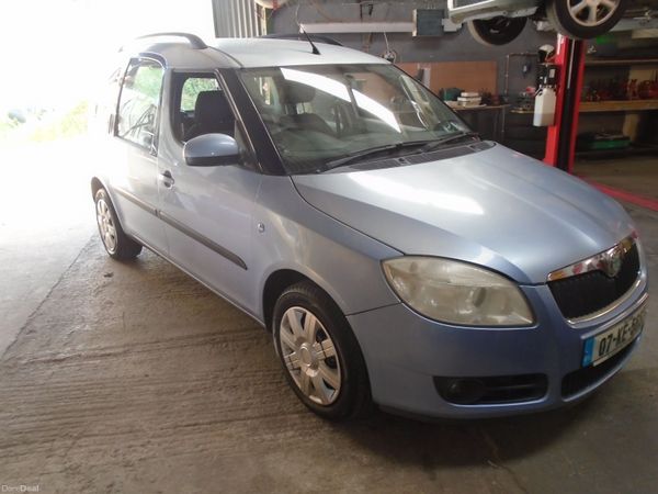 Skoda Roomster MPV, Petrol, 2007, Blue