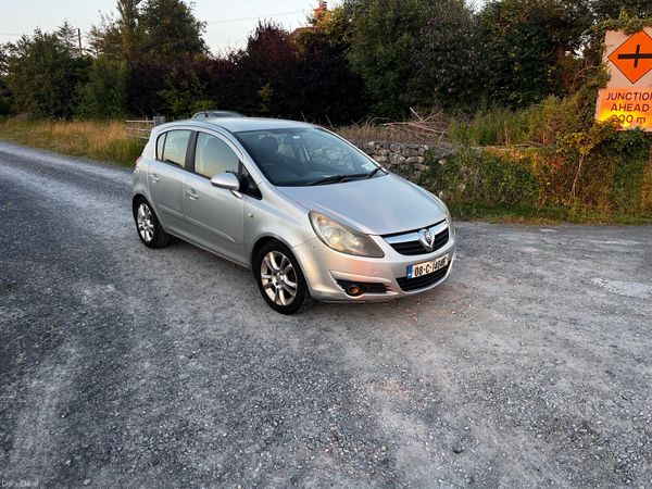 Opel Corsa Hatchback, Petrol, 2008, Silver