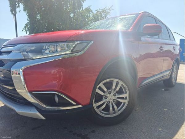 Mitsubishi Outlander Estate, Diesel, 2016, Red