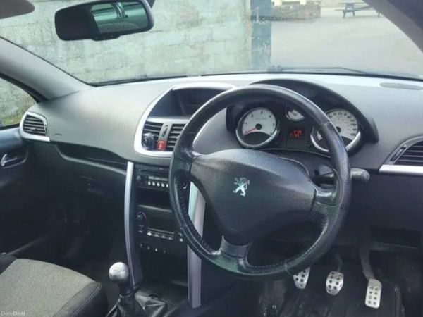 Peugeot 207 Convertible, Diesel, 2008, Black