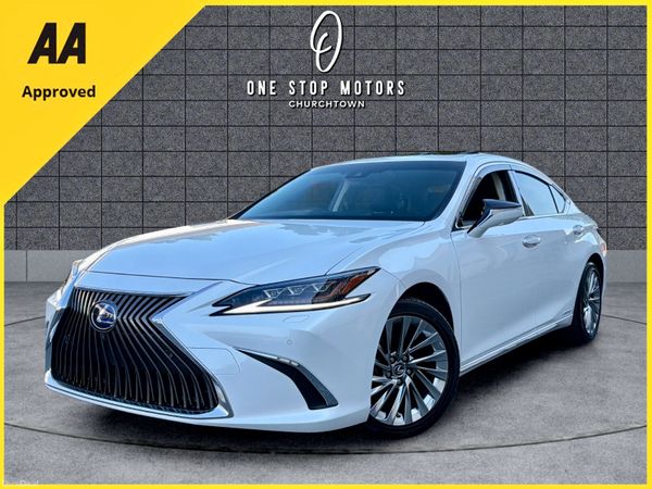 Lexus ES Saloon, Petrol Hybrid, 2021, White