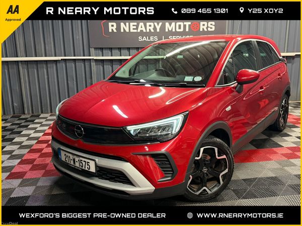 Opel Crossland X SUV, Petrol, 2021, Red