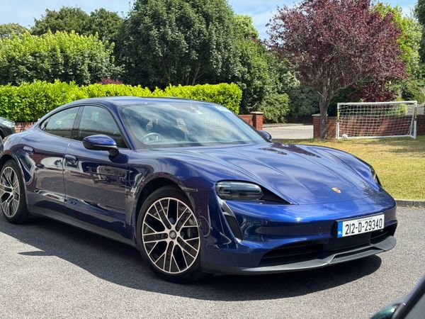 Porsche Taycan Saloon, Electric, 2021, Blue