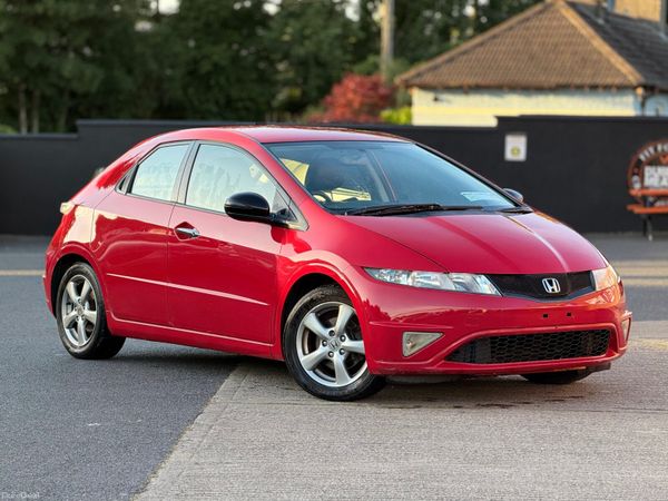 Honda Civic Hatchback, Petrol, 2011, Red