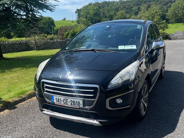 Peugeot 3008 SUV, Diesel, 2014, Black