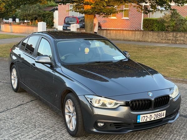 BMW 3-Series Saloon, Petrol Plug-in Hybrid, 2017, Grey