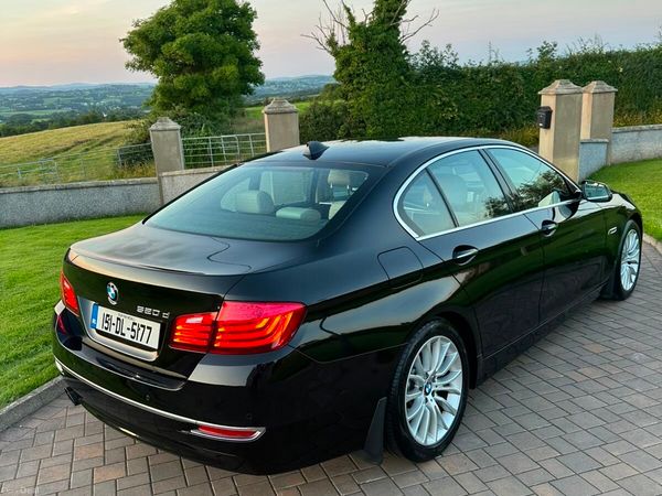 BMW 5-Series Saloon, Diesel, 2015, Black
