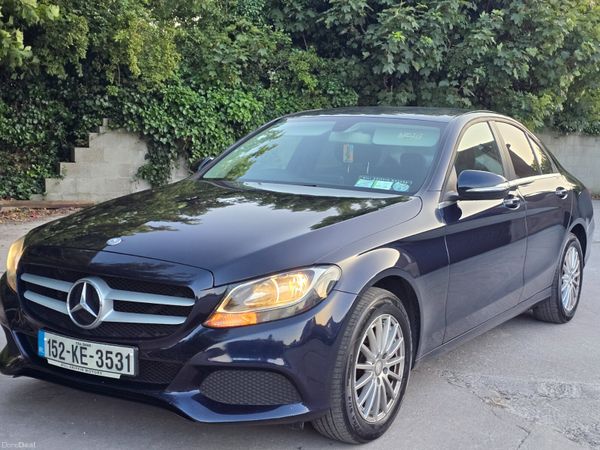 Mercedes-Benz C-Class Saloon, Diesel, 2015, Blue