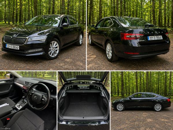 Skoda Superb Saloon, Diesel, 2022, Black