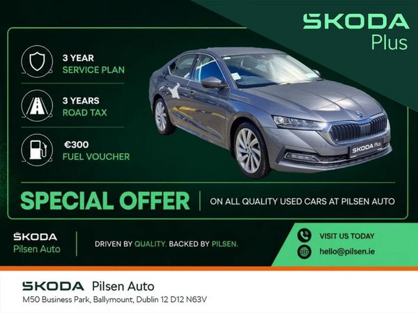 Skoda Octavia Saloon, Petrol, 2023, Grey