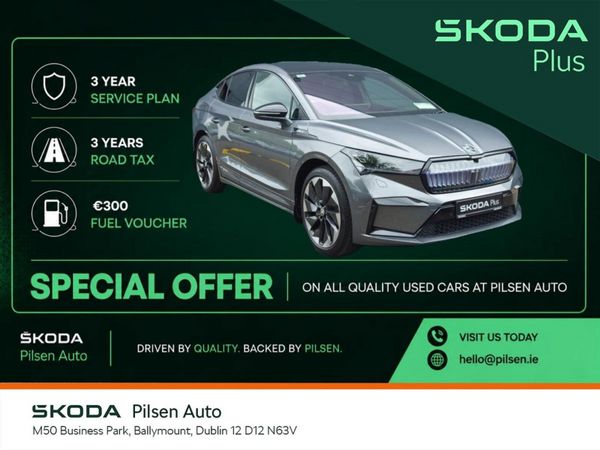 Skoda Enyaq Hatchback, Electric, 2025, Grey