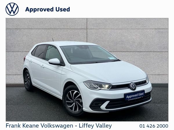 Volkswagen Polo Hatchback, Petrol, 2024, White