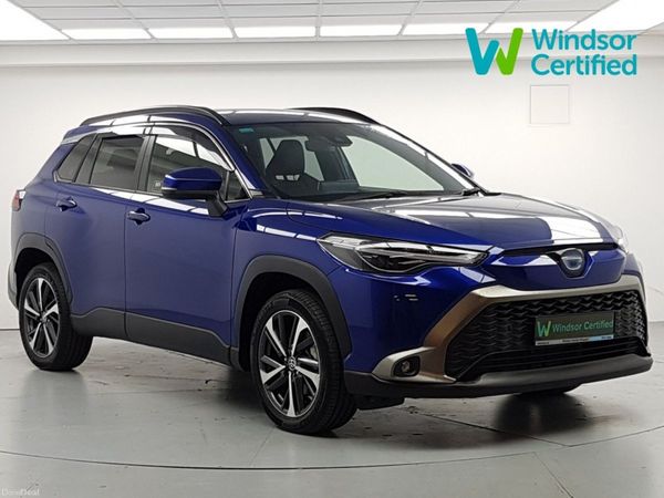 Toyota Corolla Cross SUV, Petrol Hybrid, 2023, Blue