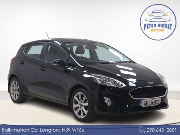 Ford Fiesta Hatchback, Petrol, 2018, Black