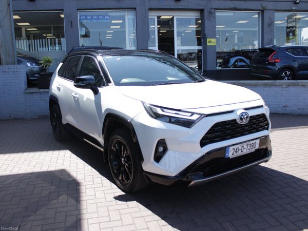 Toyota RAV4 SUV, Petrol Hybrid, 2024, White