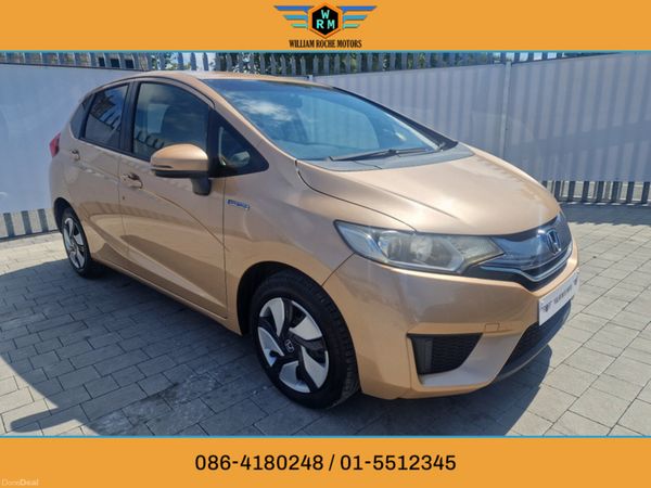Honda Fit Hatchback, Petrol Hybrid, 2013, Gold