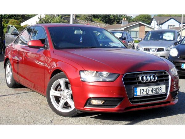 Audi A4 Saloon, Diesel, 2012, Red