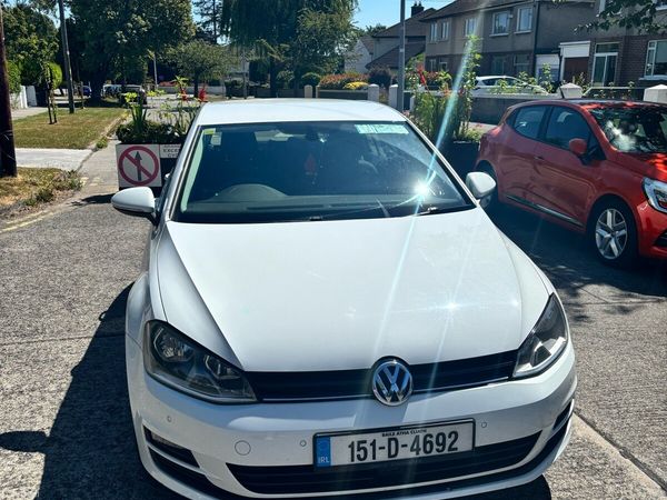 Volkswagen Golf Estate, Petrol, 2015, White