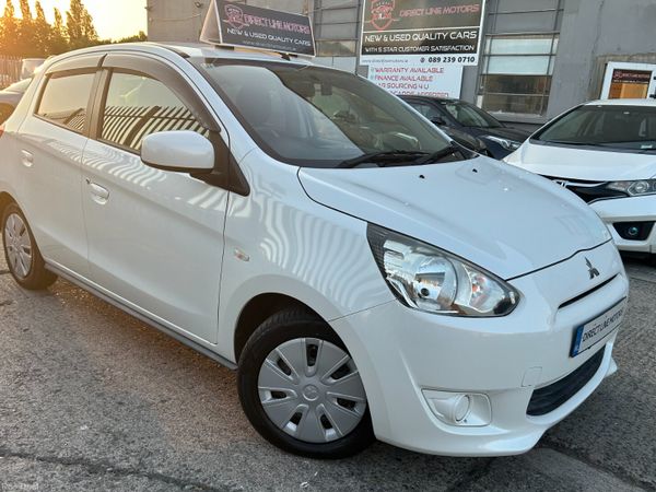 Mitsubishi Mirage Hatchback, Petrol, 2015, White