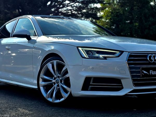 Audi A4 Saloon, Petrol, 2018, White