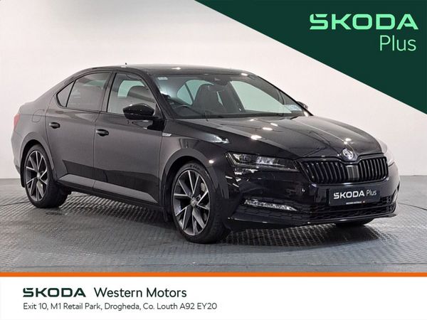 Skoda Superb Saloon, Diesel, 2023, Black