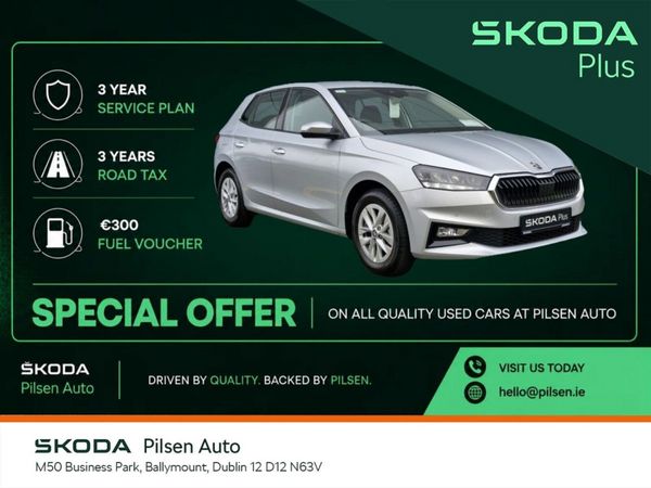 Skoda Fabia Hatchback, Petrol, 2025, Silver