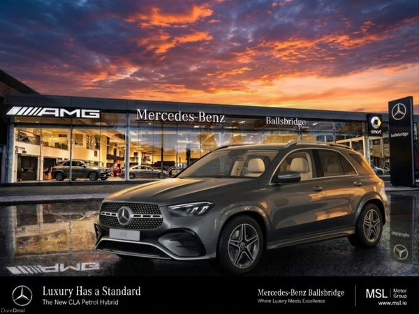 Mercedes-Benz GLE SUV, Diesel Plug-in Hybrid, 2026, Grey