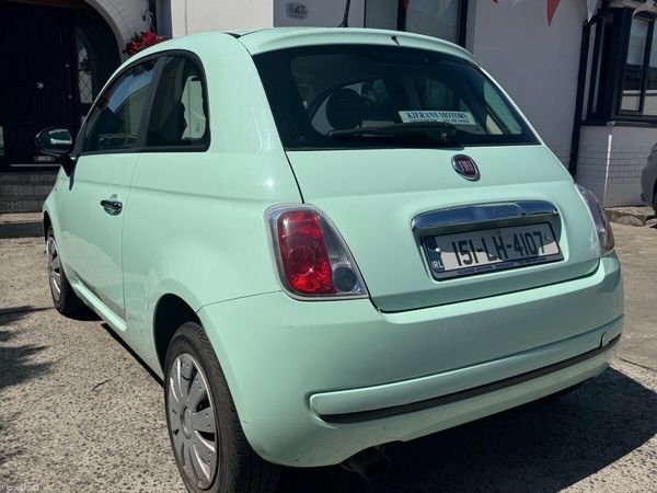 Fiat 500 Hatchback, Petrol, 2015, Green