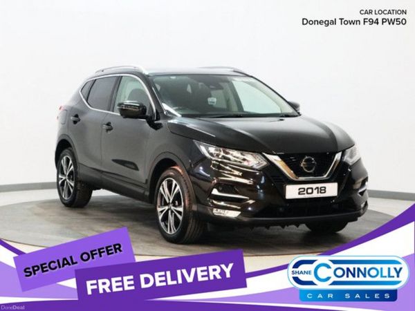 Nissan Qashqai Hatchback, Diesel, 2018, Black