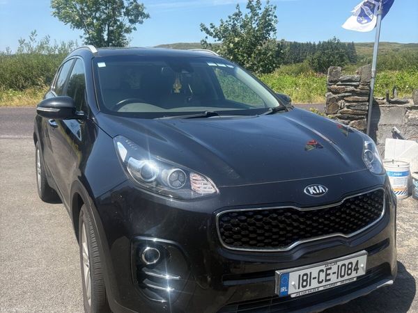 Kia Sportage SUV, Diesel, 2018, Black