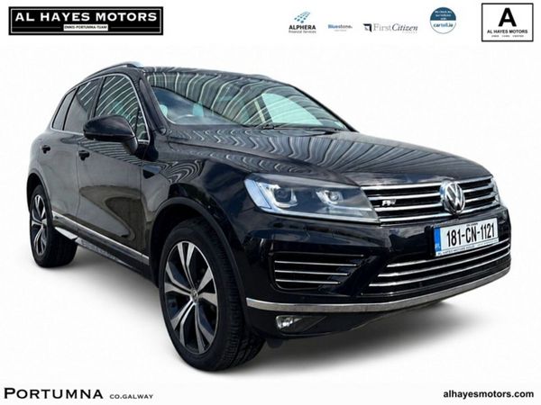 Volkswagen Touareg SUV, Diesel, 2018, Black