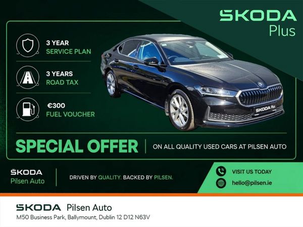 Skoda Superb Saloon, Diesel, 2024, Black